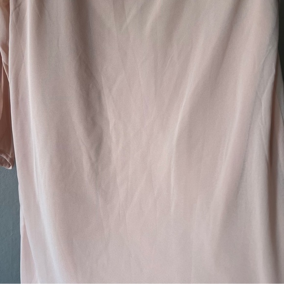 Lulus Shifting Dears Blush Pink Long Sleeve Dress Size Small - Picture 7 of 7